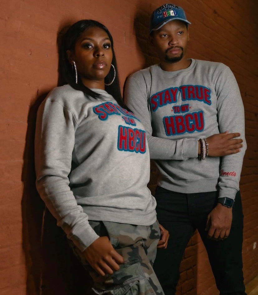 Stay True To My HBCU Crewneck- Delaware State University Collection