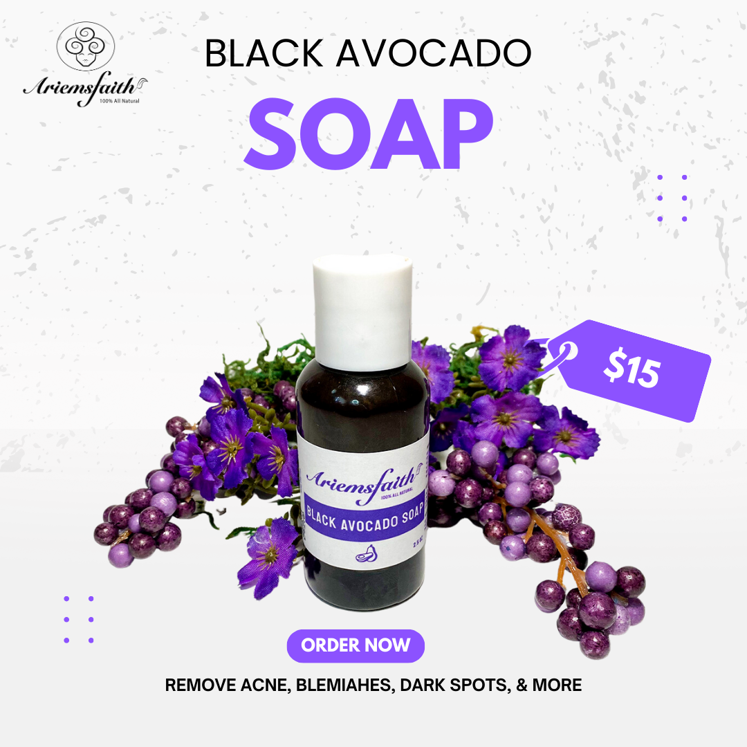 Black Avocado Soap