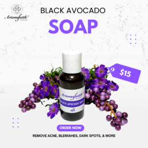 Black Avocado Soap