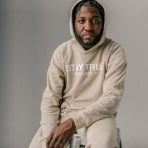 Stay True To Yourself Sweatsuit- Sandstone